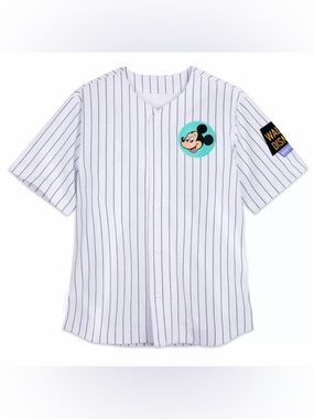 UNISEX Mickey Mouse "Walt Disney Cartoon Pals" Baseball Jersey for Adults